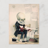 SKULL, SKELETON, DRUGS, FARMACEUTISCHE PRODUCTEN BRIEFKAART (Voorkant)