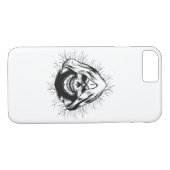Skull Skeleton Halloween iPhone/iPad case (Achterkant (Horizontaal))