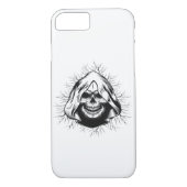 Skull Skeleton Halloween iPhone/iPad case (Achterkant)