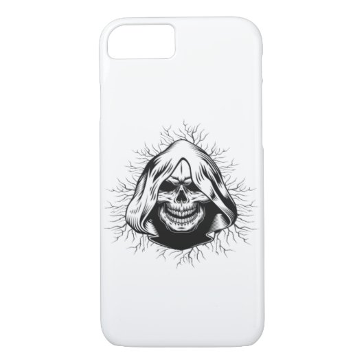 Skull Skeleton Halloween iPhone/iPad case (Achterkant)