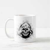 Skull Skeleton Halloween Koffiemok (Links)