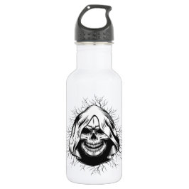 Skull Skeleton Halloween Water Fles