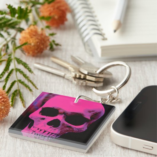 Skull Sleutelhanger (Voorkant Rechts)