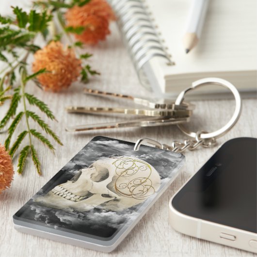 Skull Sleutelhanger (Voorkant Rechts)