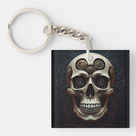 Skull Sleutelhanger (voorkant)