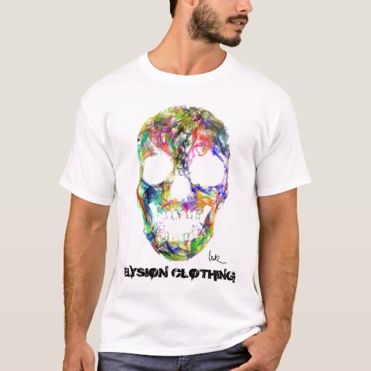 Skull Smoke T-shirt (Voorkant)