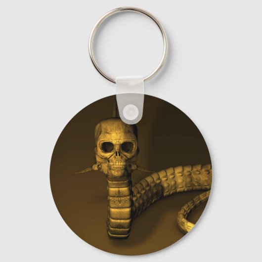 Skull Snake Sleutelhanger (Voorkant)