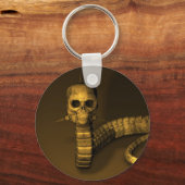 Skull Snake Sleutelhanger (Voorkant)