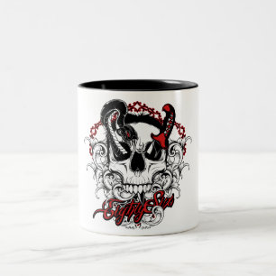 Skull Snake Tweekleurige Koffiemok