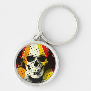 Skull Snoep Carnaval Sleutelhanger