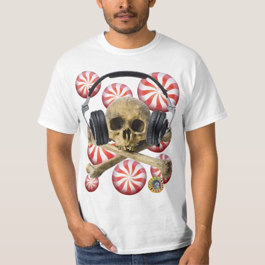 SKULL SNOEP PEPPERMINT T-SHIRT (Voorkant)