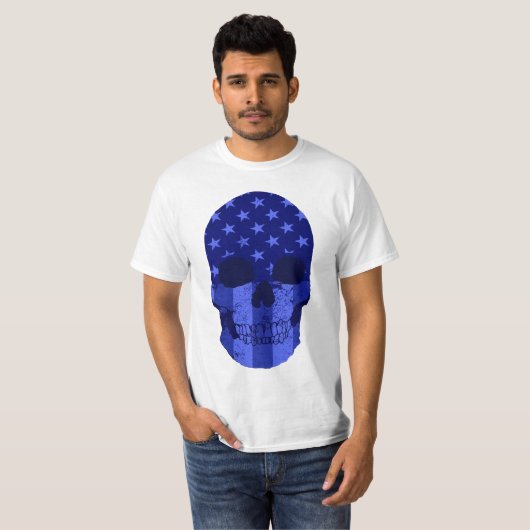 Skull Soldaat T-shirt (Voorkant volledig)