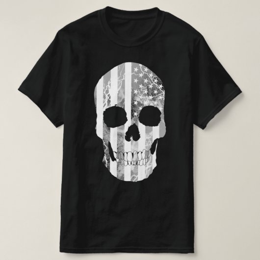 Skull Soldier Verenigde Staten T-shirt (Design voorkant)