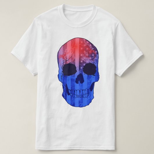 Skull Soldier Verenigde Staten T-shirt (Design voorkant)