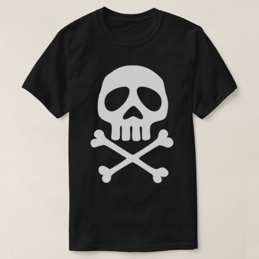 Skull, Space Pirate, Captain Party Halloween Day o T-shirt (Design voorkant)
