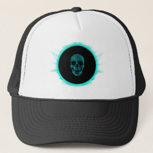skull space trucker pet