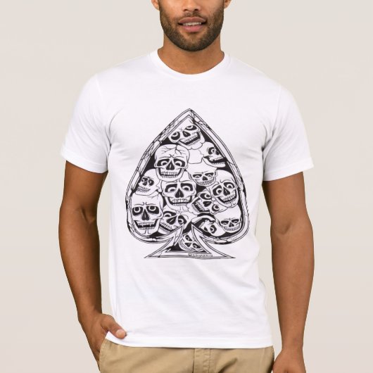 Skull Spade T-shirt (Voorkant)