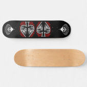 Skull Spades Skateboard (Horizontaal)