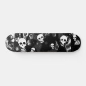 Skull Spect B&W skateboard (Horizontaal)