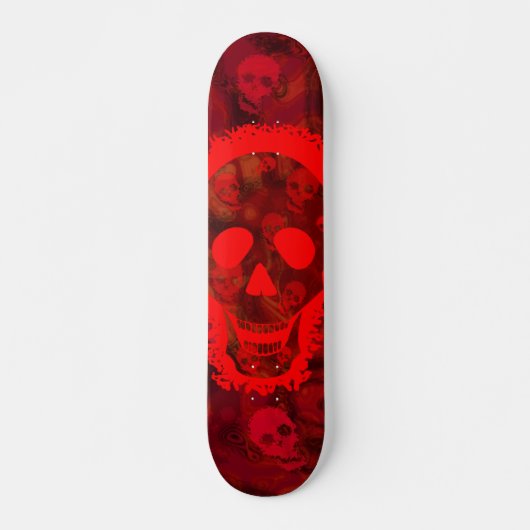 Skull Specters Big Skull Red skateboard (Voorkant)