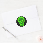 Skull Specters Big Skull-ronde sticker (Envelop)
