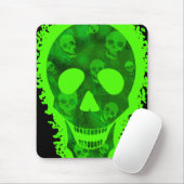 Skull Specters grote schedelmousepad Muismat (Met muis)