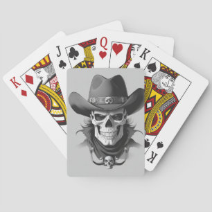 Skull-speelkaart Pokerkaarten