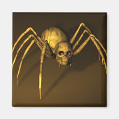 Skull Spider Magneet (Voorkant)