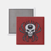 Skull Spider Magneet (Voorkant / Achterkant)