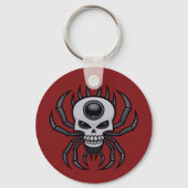 Skull Spider Sleutelhanger (Voorkant)