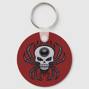 Skull Spider Sleutelhanger