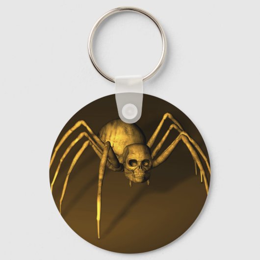 Skull Spider Sleutelhanger (Voorkant)