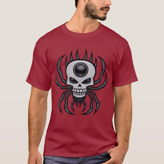 Skull Spider T-shirt (Voorkant)