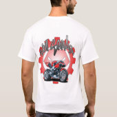 Skull Squadron Honda T-shirt (Achterkant)