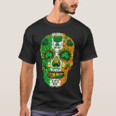 Skull St Patricks Day Irish Saint Patricks Day of T-shirt (Voorkant)