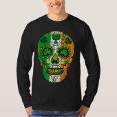 Skull St Patricks Day Irish Saint Patricks Day of T-shirt (Voorkant)