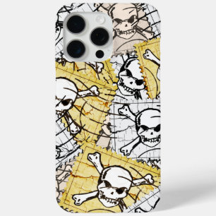 Skull Stamp iPhone 15 Pro Max Hoesje