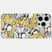 Skull Stamp Case-Mate iPhone Case (Achterkant (horizontaal))
