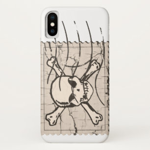 Skull Stamp iPhone X Hoesje
