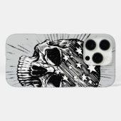 Skull & Stars II Case-Mate iPhone Case (Achterkant (horizontaal))