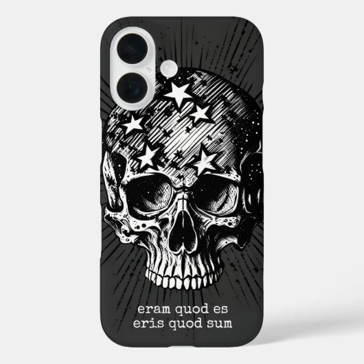 Skull & Stars III Case-Mate iPhone Case (Achterkant)