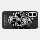 Skull & Stars III Case-Mate iPhone Case (Achterkant (horizontaal))