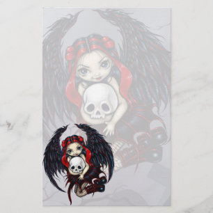 "Skull Stealer" — Stationery Briefpapier