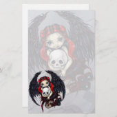 "Skull Stealer" — Stationery Briefpapier (Voorkant / Achterkant)