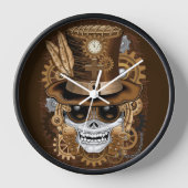Skull Steampunk Voodoo Retro Machine (Voorkant)