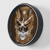 Skull Steampunk Voodoo Retro Machine (Hoek)
