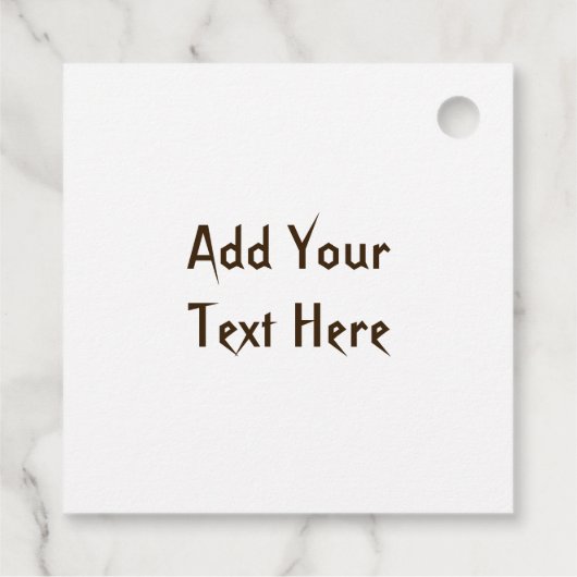 Skull Steampunk Voodoo Retro Machine Bedankjes Labels (Achterkant)