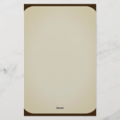 Skull Steampunk Voodoo Retro Machine Briefpapier (Achterkant)