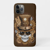 Skull Steampunk Voodoo Retro Machine Case-Mate iPhone Case (Achterkant)