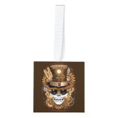 Skull Steampunk Voodoo Retro Machine Decoratie (Voorkant)